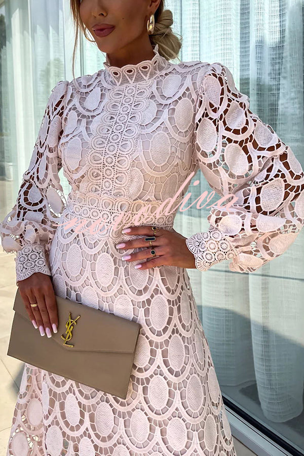 Patricia | Romantischen Muster Kleid