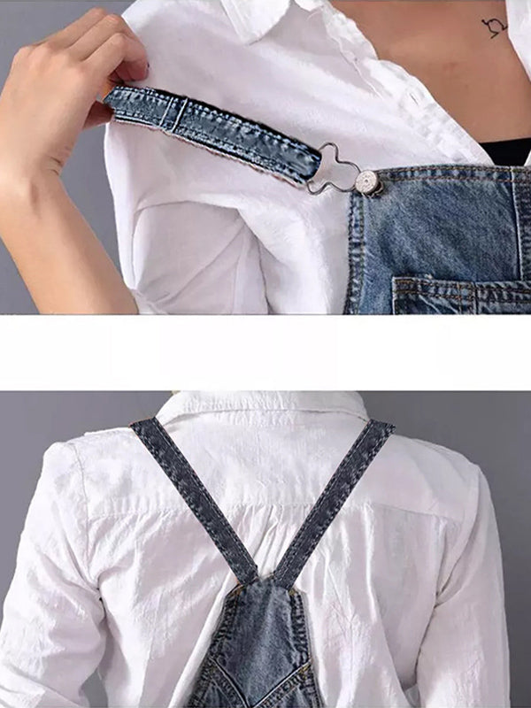 Alina | Denim-Overallkleid