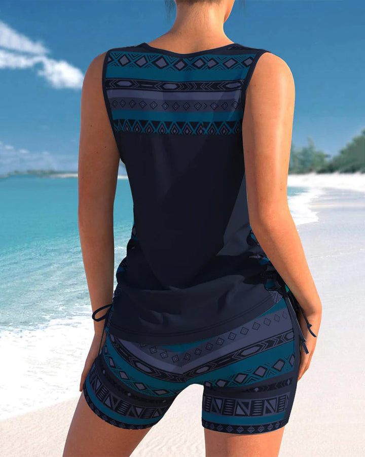 Olivia | Trendy Tankini Badeanzug