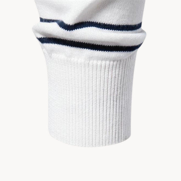 Egon | Klassischer gestreifter Pullover