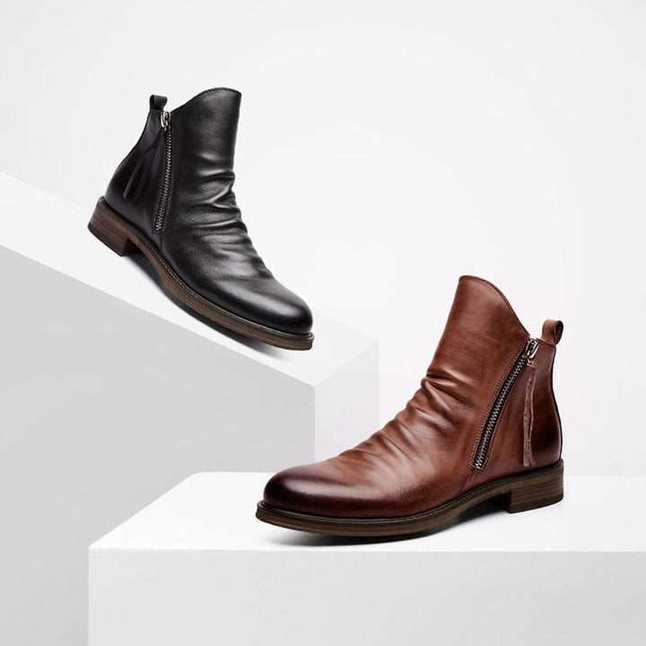 Berthold | Klassische Lederstiefeletten