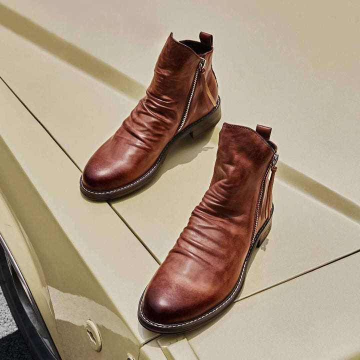 Berthold | Klassische Lederstiefeletten