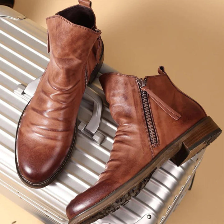Berthold | Klassische Lederstiefeletten