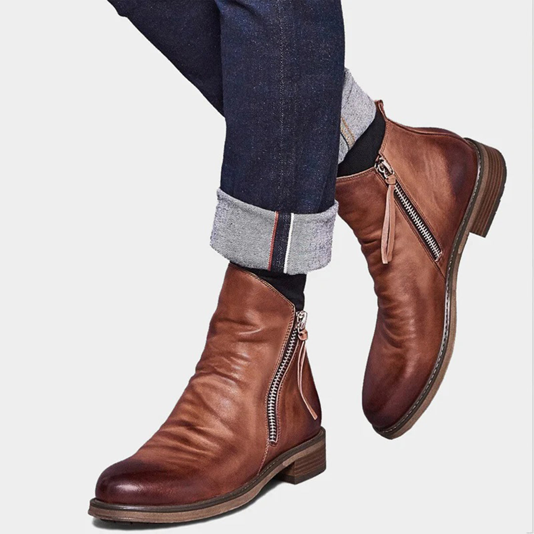 Berthold | Klassische Lederstiefeletten