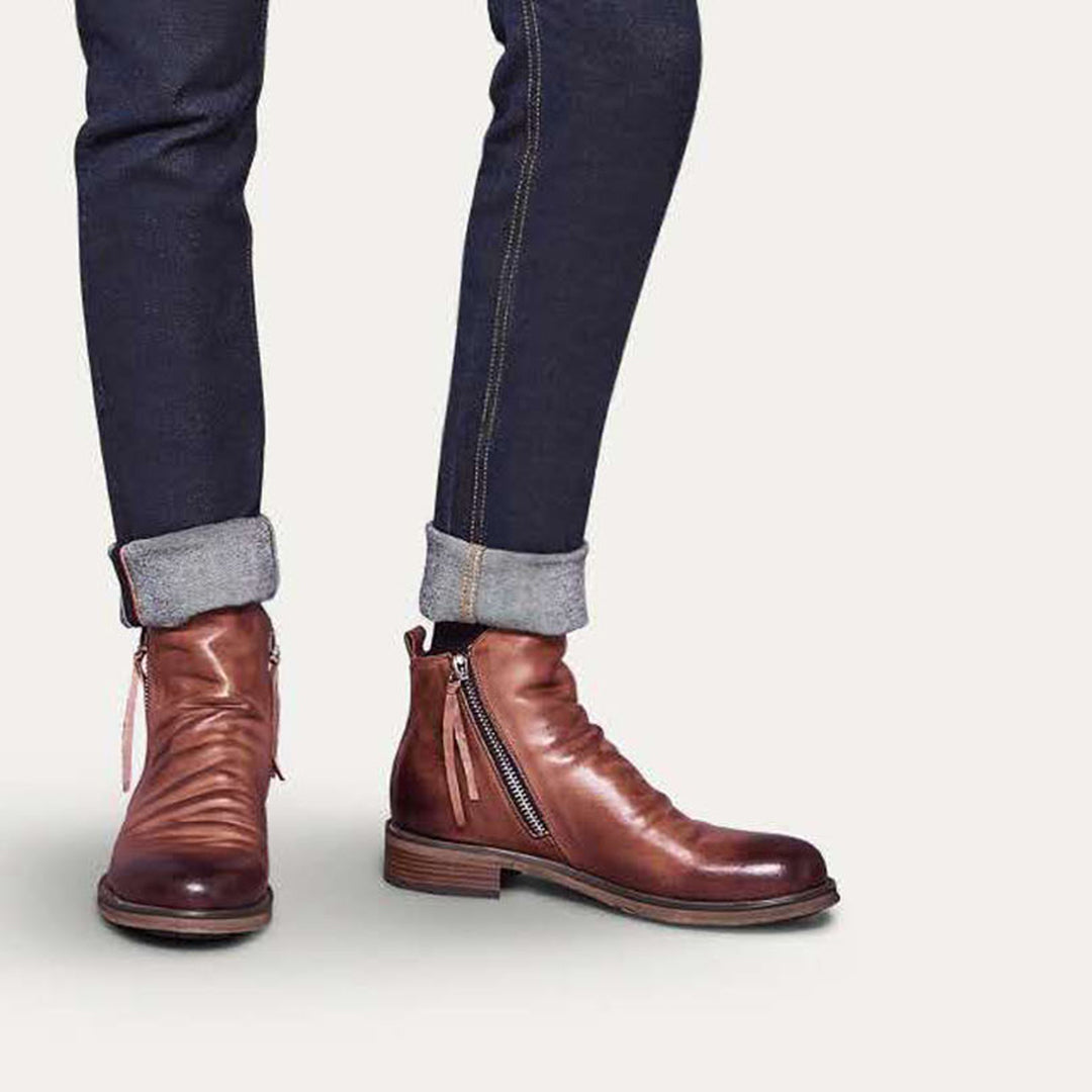 Berthold | Klassische Lederstiefeletten