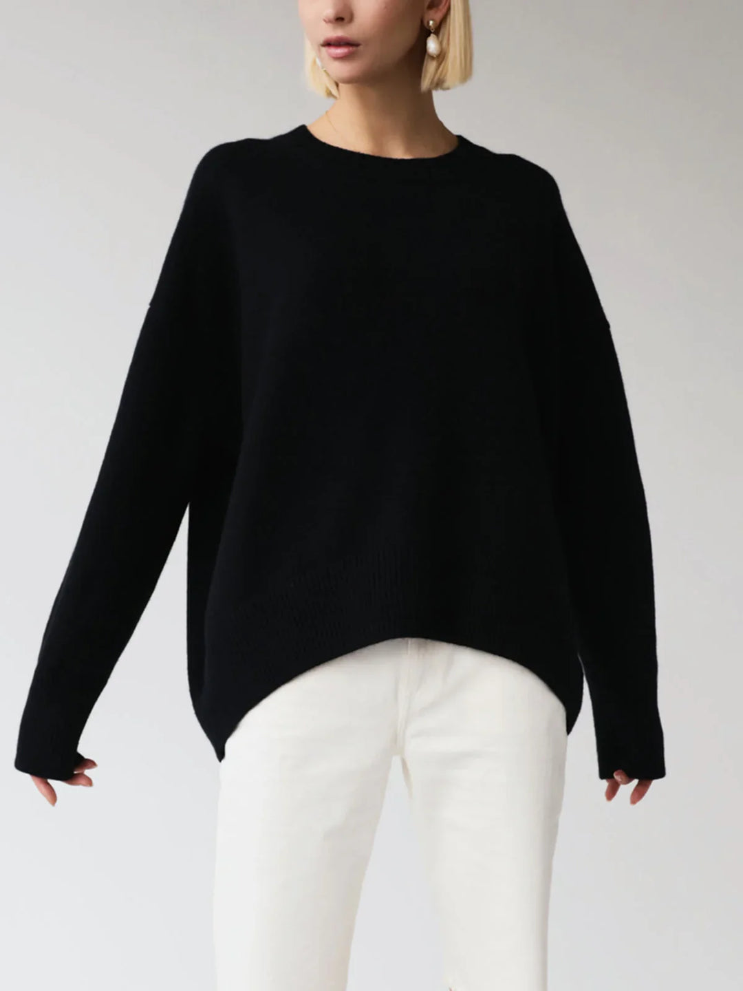 Verena | Weicher, übergroßer Strickpullover