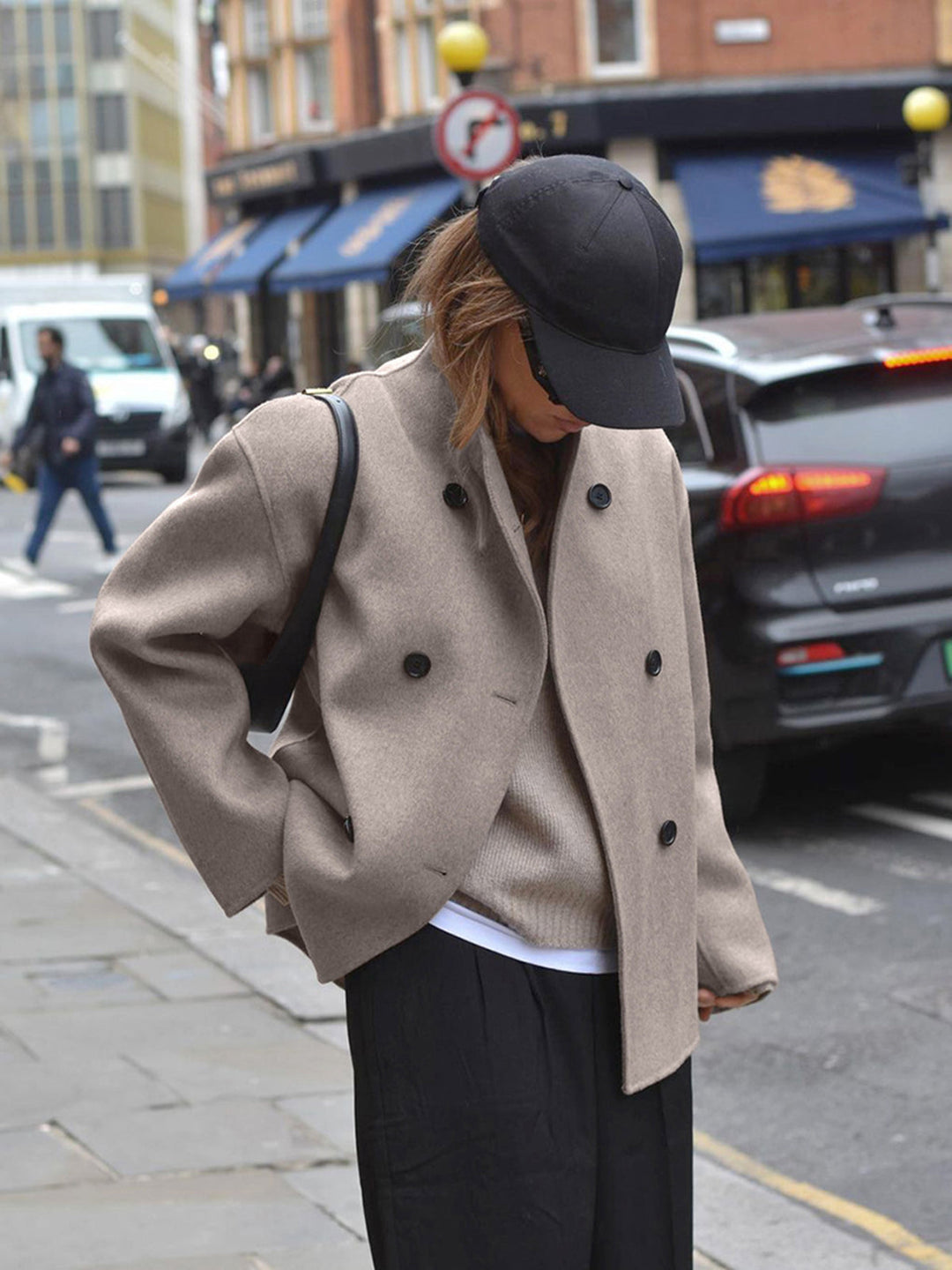 Friederike | Zweireihige Jacke aus Wollmischung