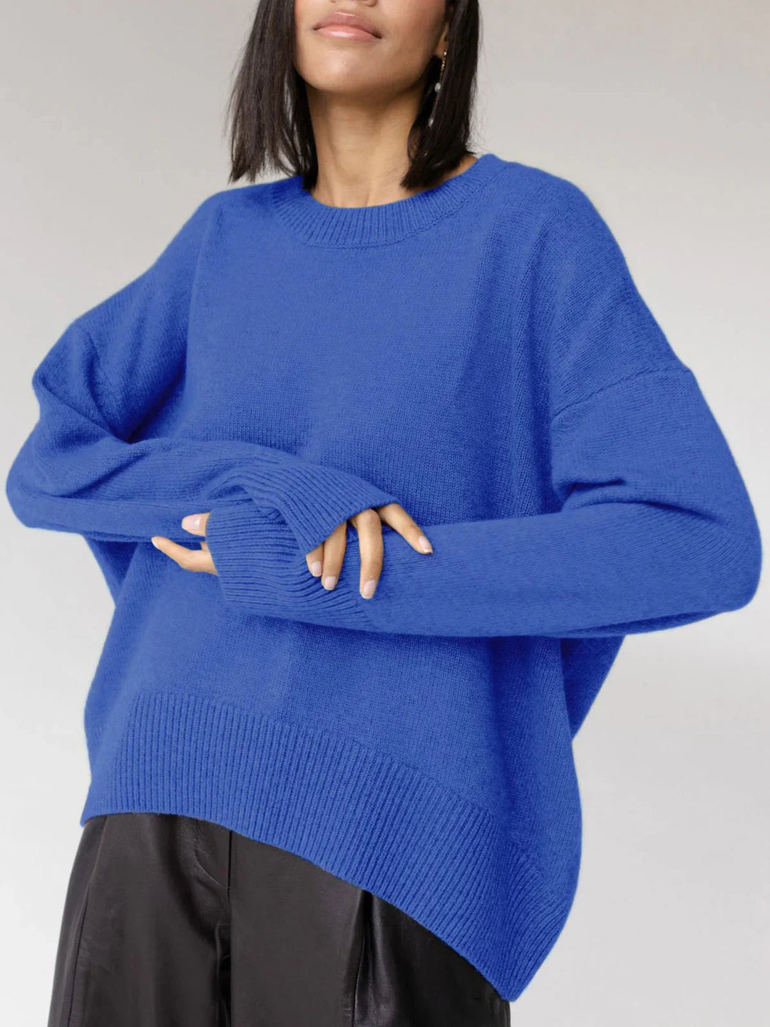 Verena | Weicher, übergroßer Strickpullover
