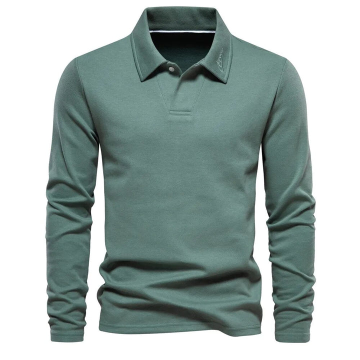 James | Langärmliges Poloshirt für den Herbst