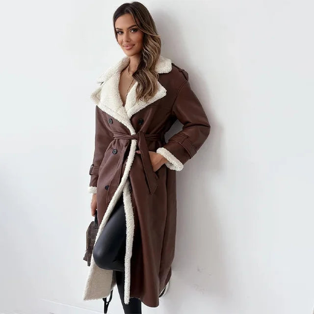 Liselotte | Lange Lederjacke