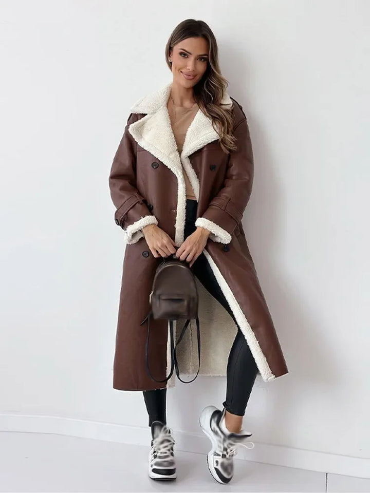 Liselotte | Lange Lederjacke