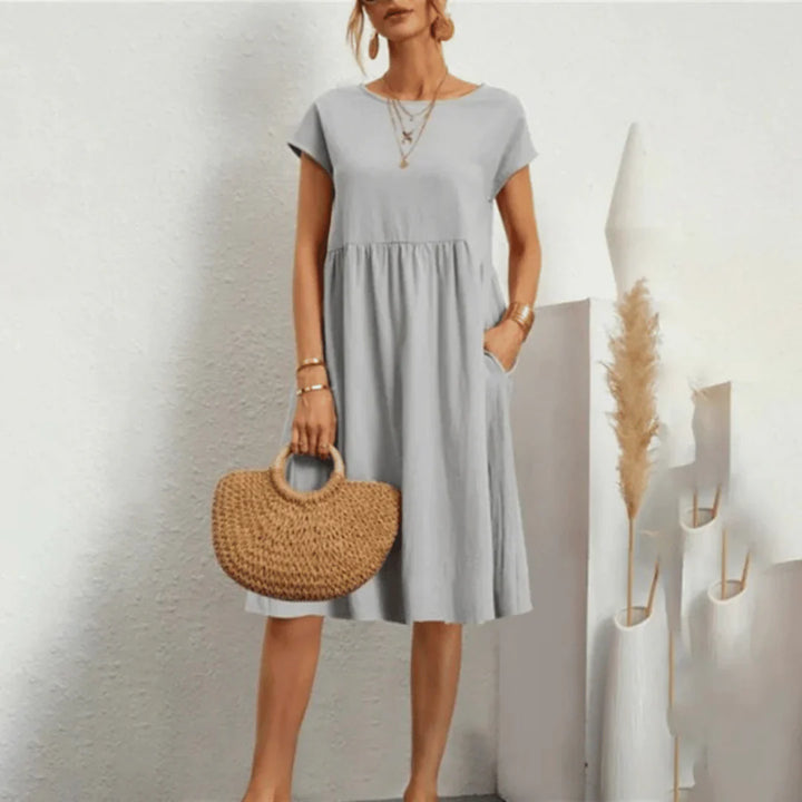 Sophia | Sommerkleid aus handgefertigter Baumwolle
