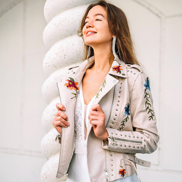 Ella | Blütenblumenjacke