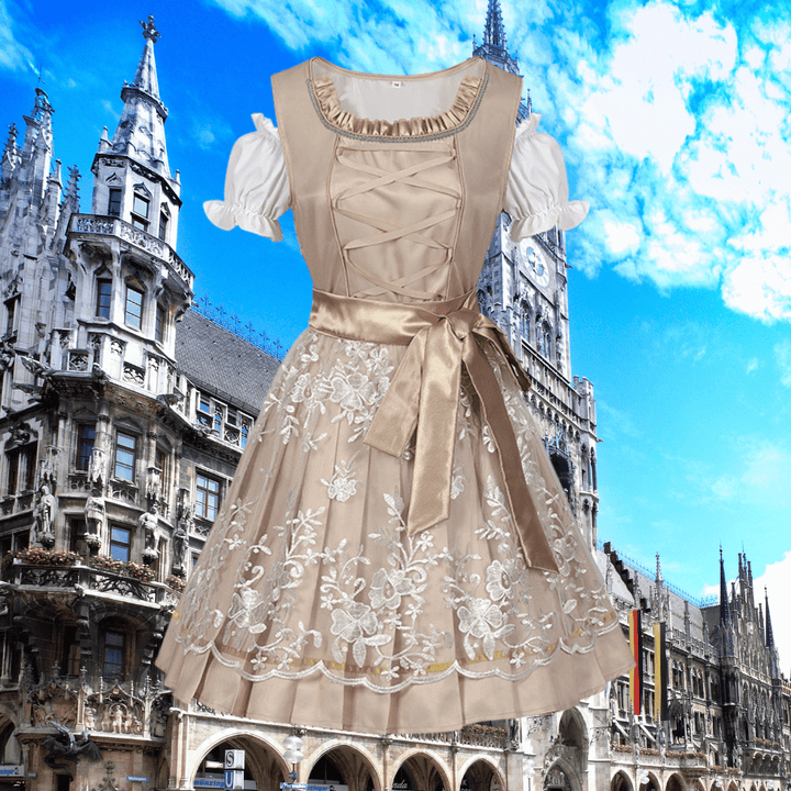 Mila | Einzigartige Tracht für Damen mit Schürze und Bluse