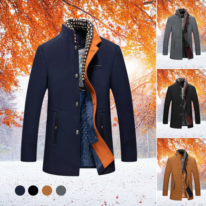 Ingo | Herbst-Wollmantel für Herren