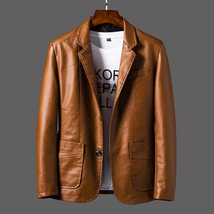 Hannord | Polierte Lederjacke