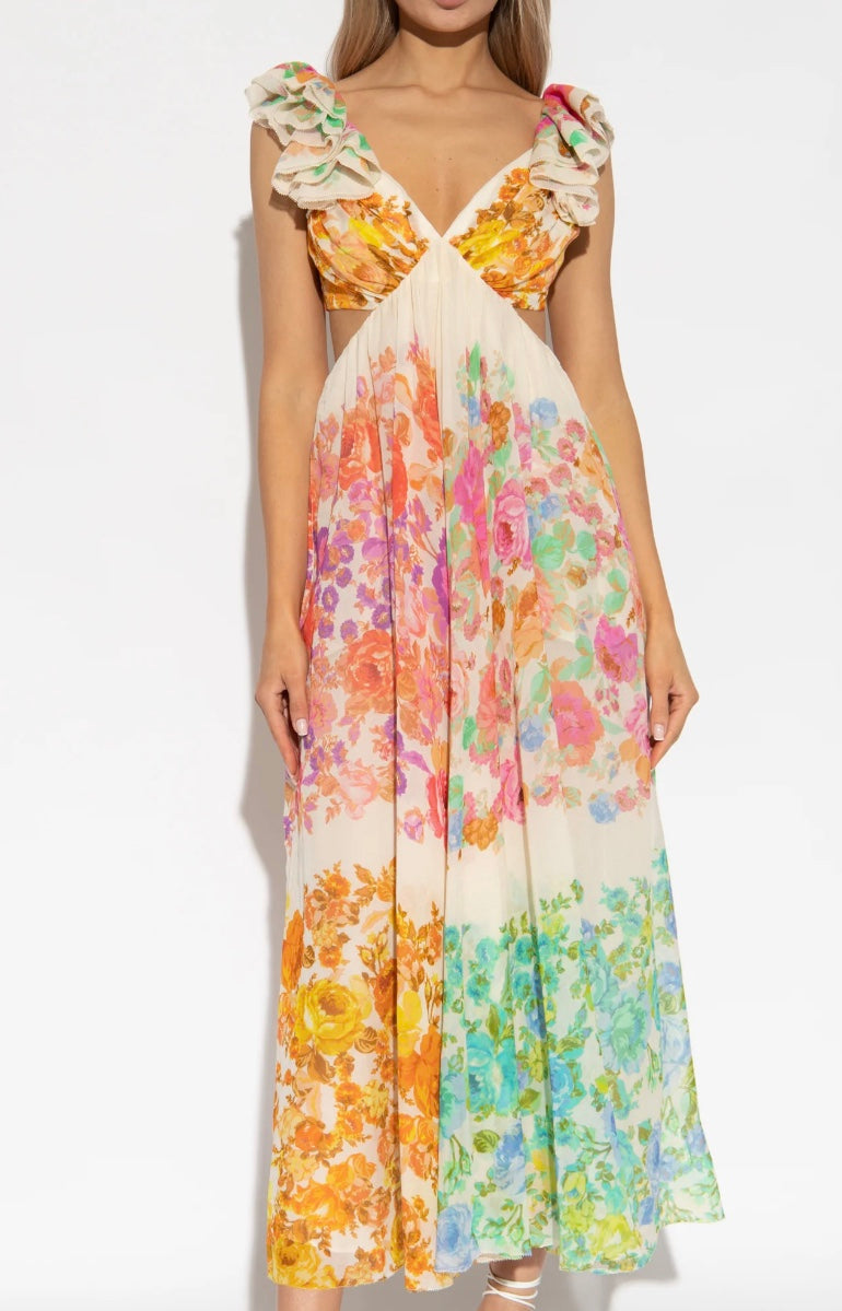 Louisa | Sommerkleid mit Blumendruck