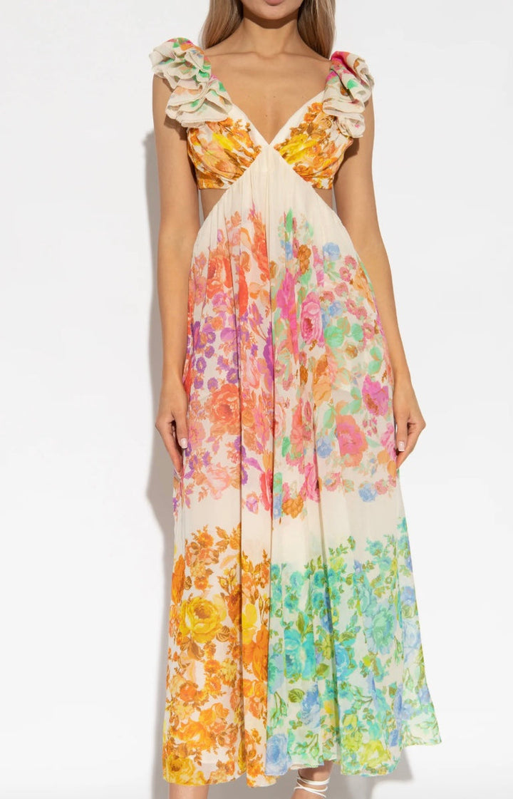 Louisa | Sommerkleid mit Blumendruck