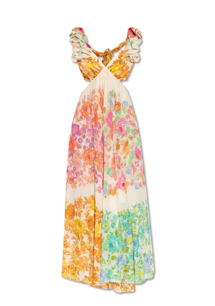 Louisa | Sommerkleid mit Blumendruck