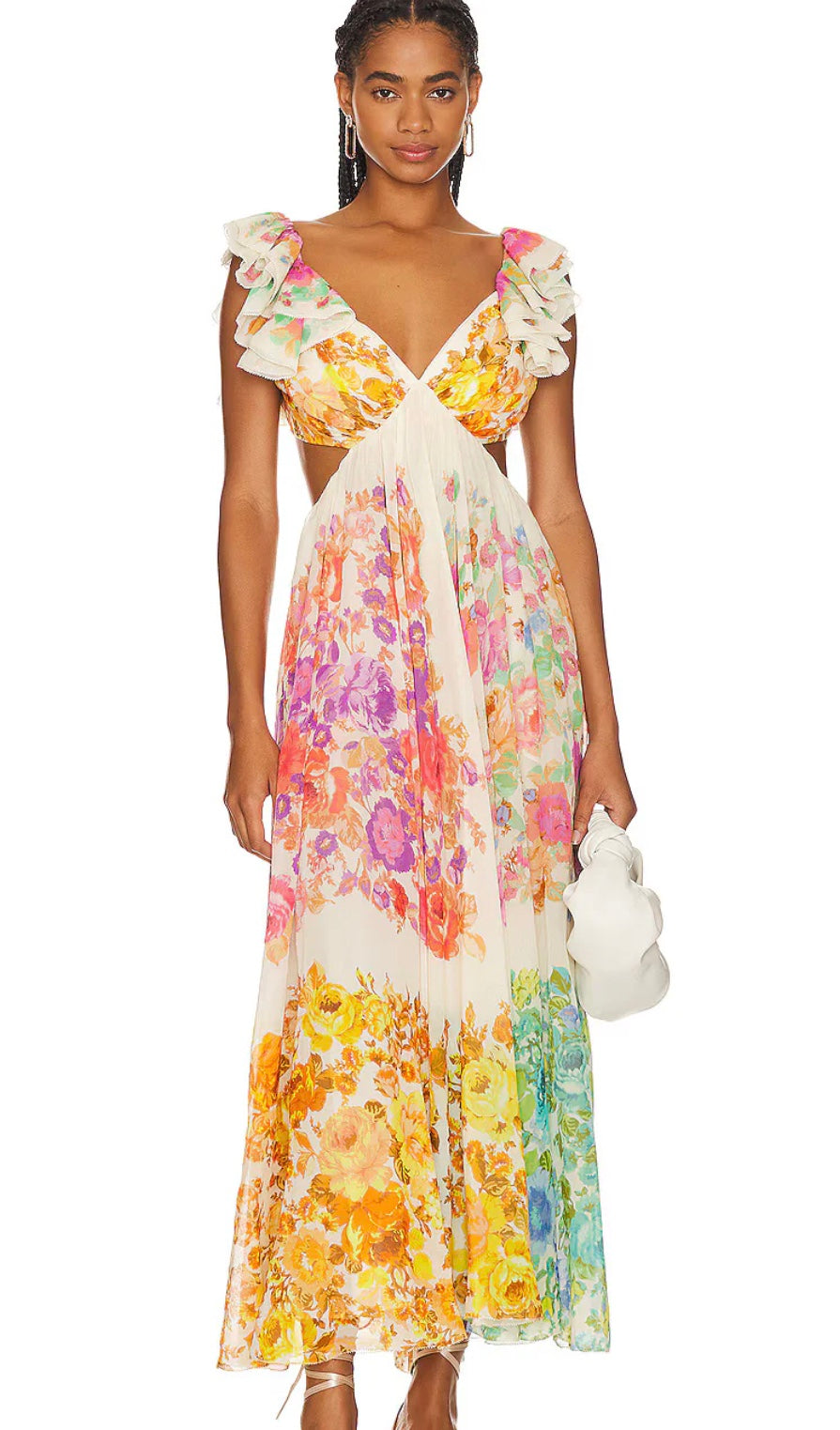 Louisa | Sommerkleid mit Blumendruck