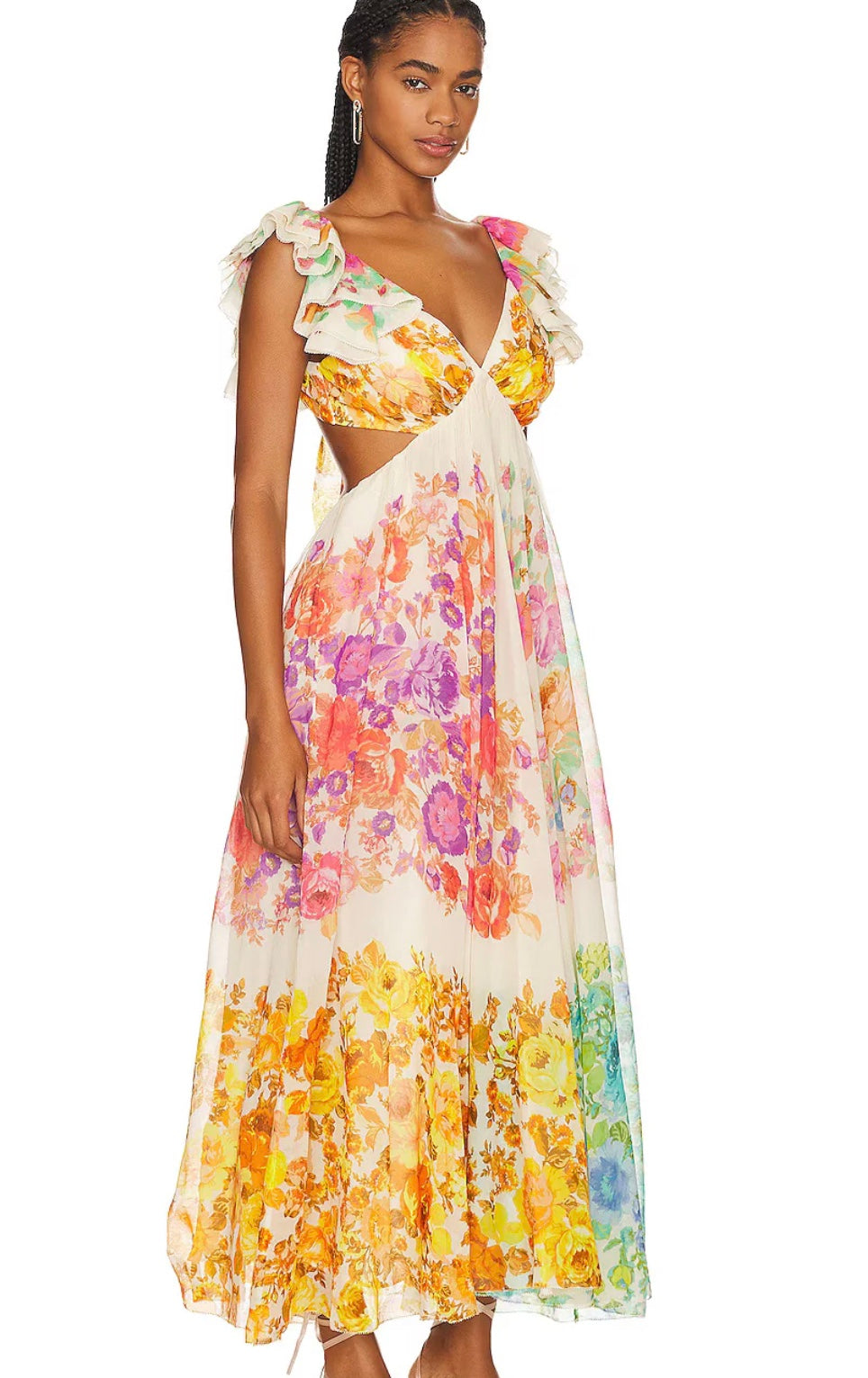 Louisa | Sommerkleid mit Blumendruck