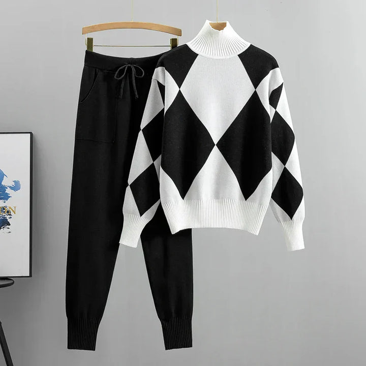 Magda | Elegantes Set aus Pullover und Hose