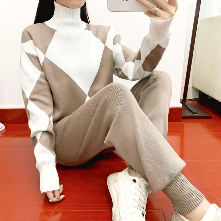 Magda | Elegantes Set aus Pullover und Hose