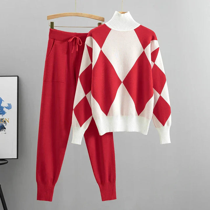 Magda | Elegantes Set aus Pullover und Hose