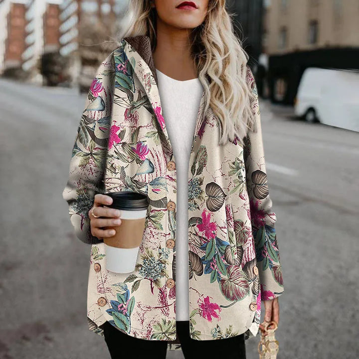 Florentine | Vintage-Blumenmuster-Jacke