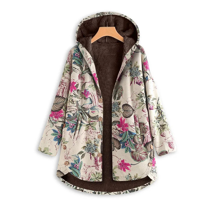 Florentine | Vintage-Blumenmuster-Jacke