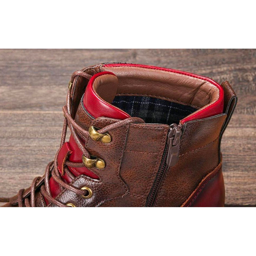 Oswin | Schnürstiefel aus Leder