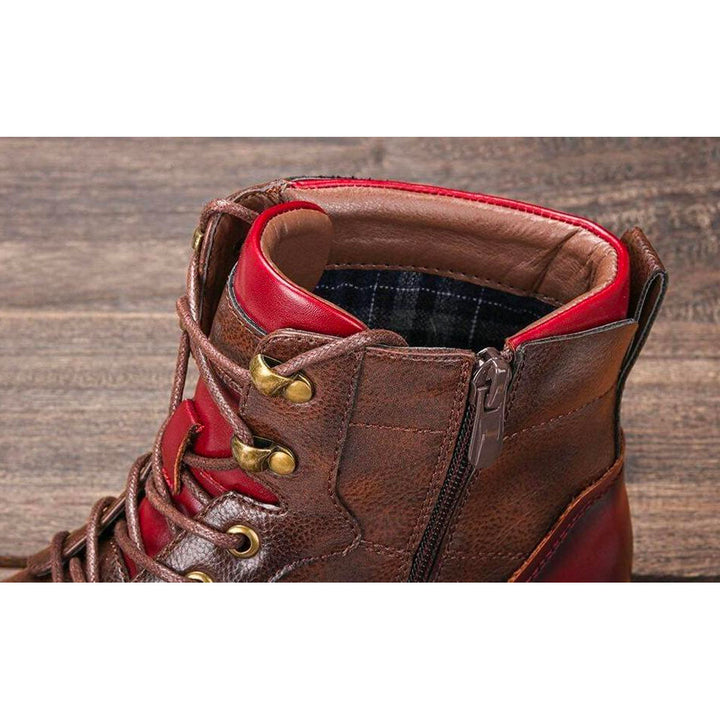 Oswin | Schnürstiefel aus Leder