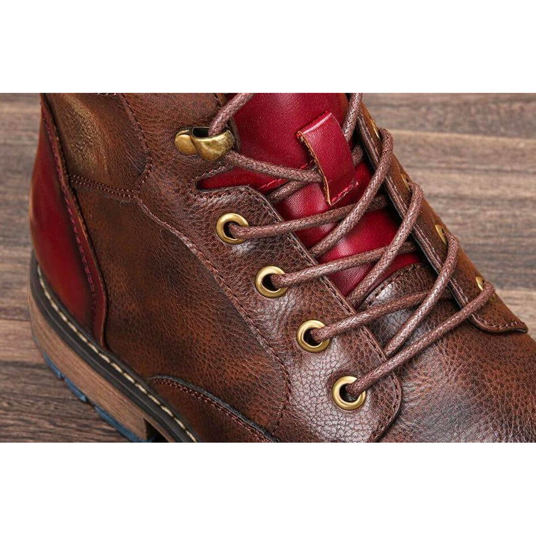 Oswin | Schnürstiefel aus Leder