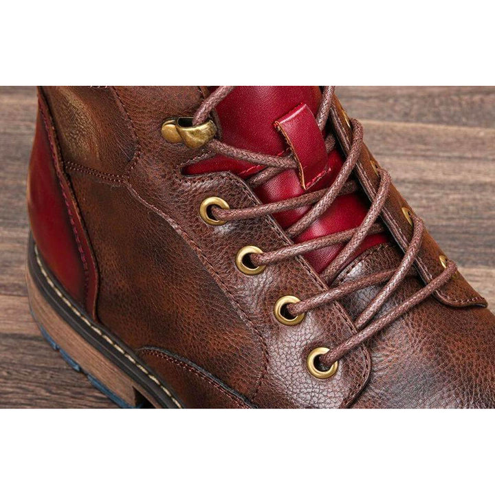 Oswin | Schnürstiefel aus Leder