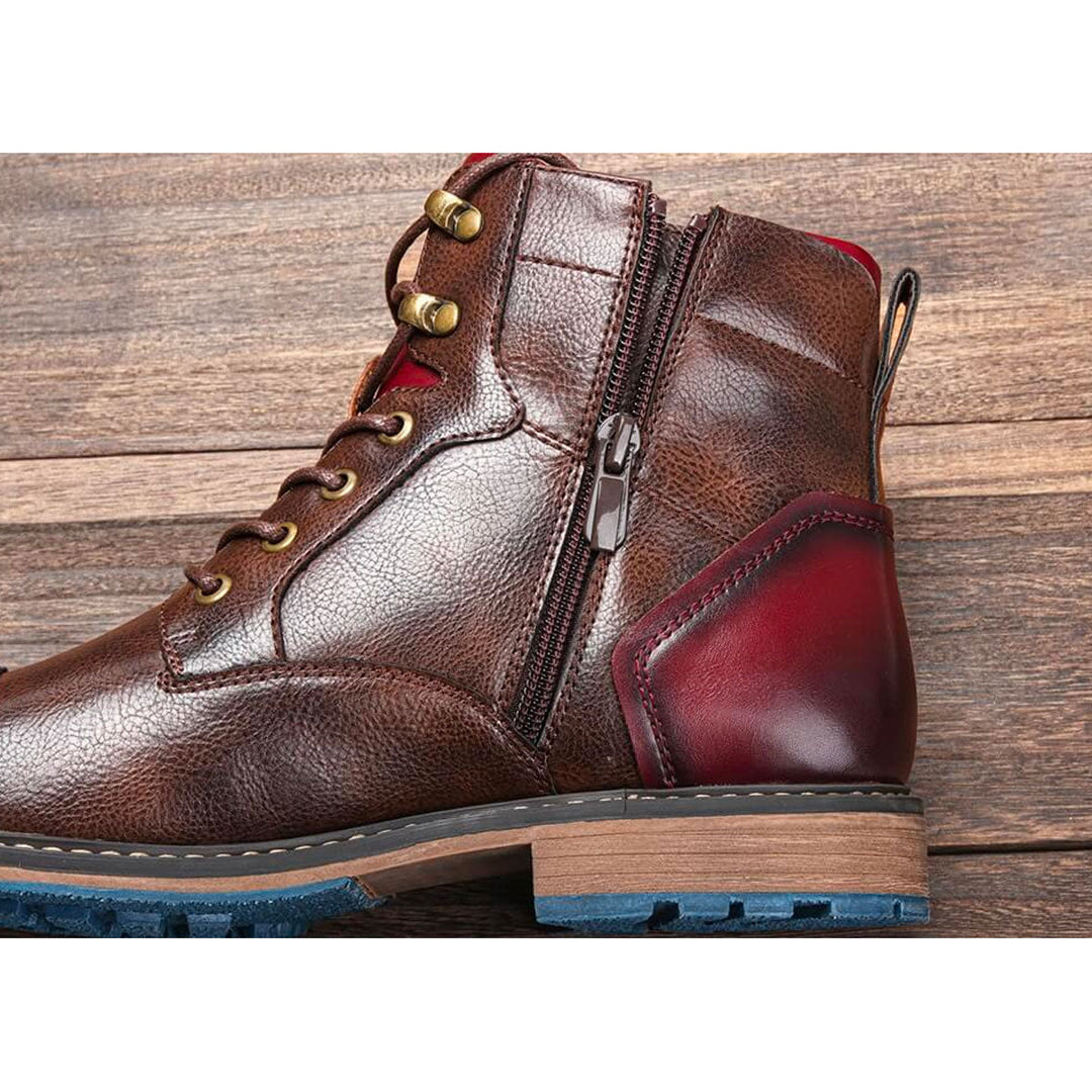Oswin | Schnürstiefel aus Leder