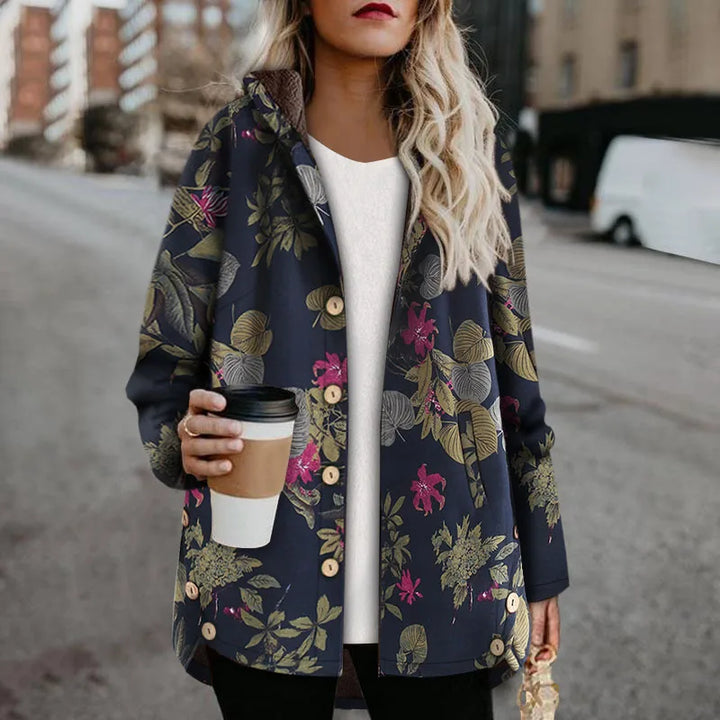 Florentine | Vintage-Blumenmuster-Jacke
