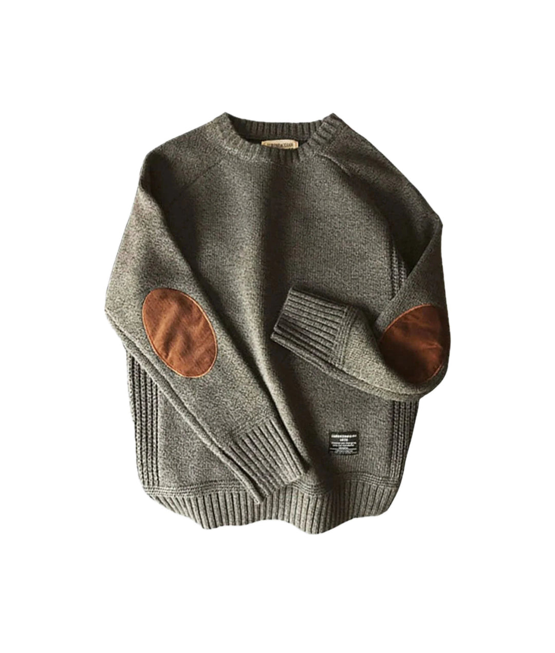 Johannes | Pullover mit zeitlosem Ellbogen-Aufnäher