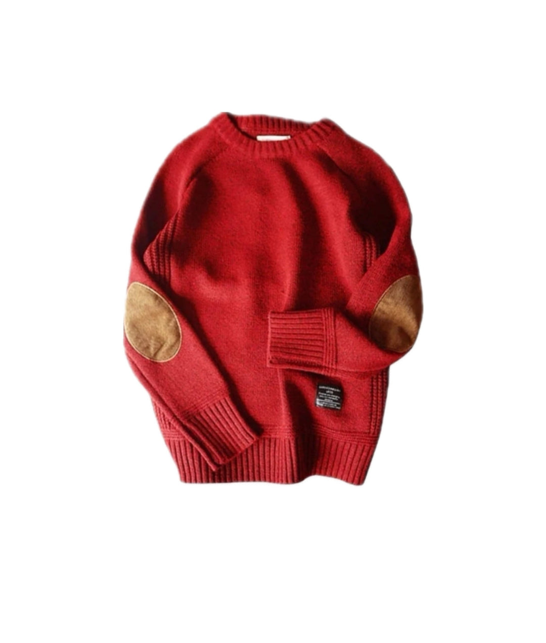 Johannes | Pullover mit zeitlosem Ellbogen-Aufnäher
