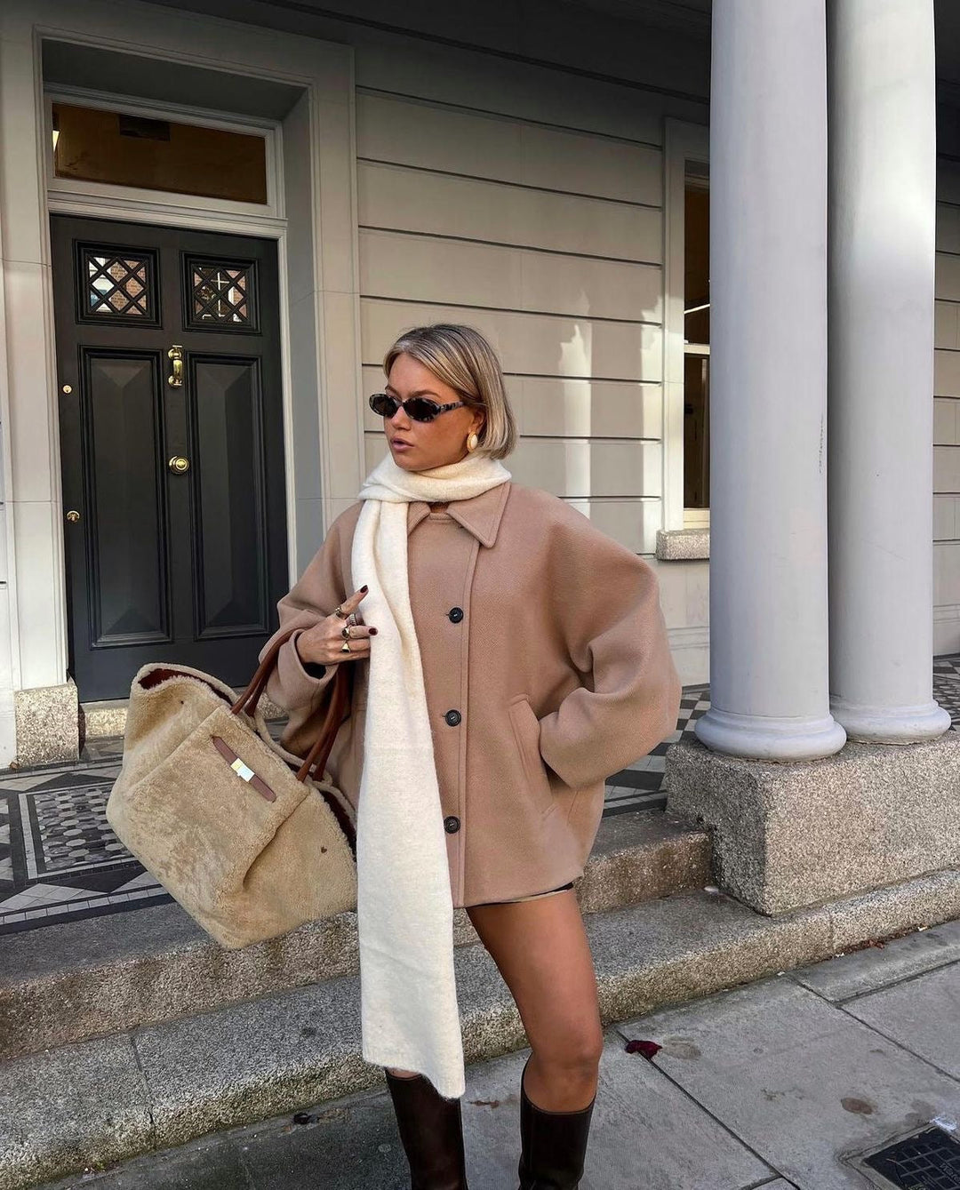 KELLY | ÜBERGROSSER WOLLMANTEL