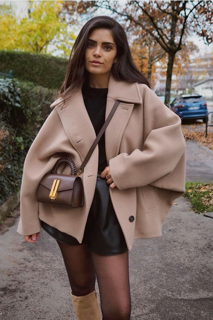 KELLY | ÜBERGROSSER WOLLMANTEL