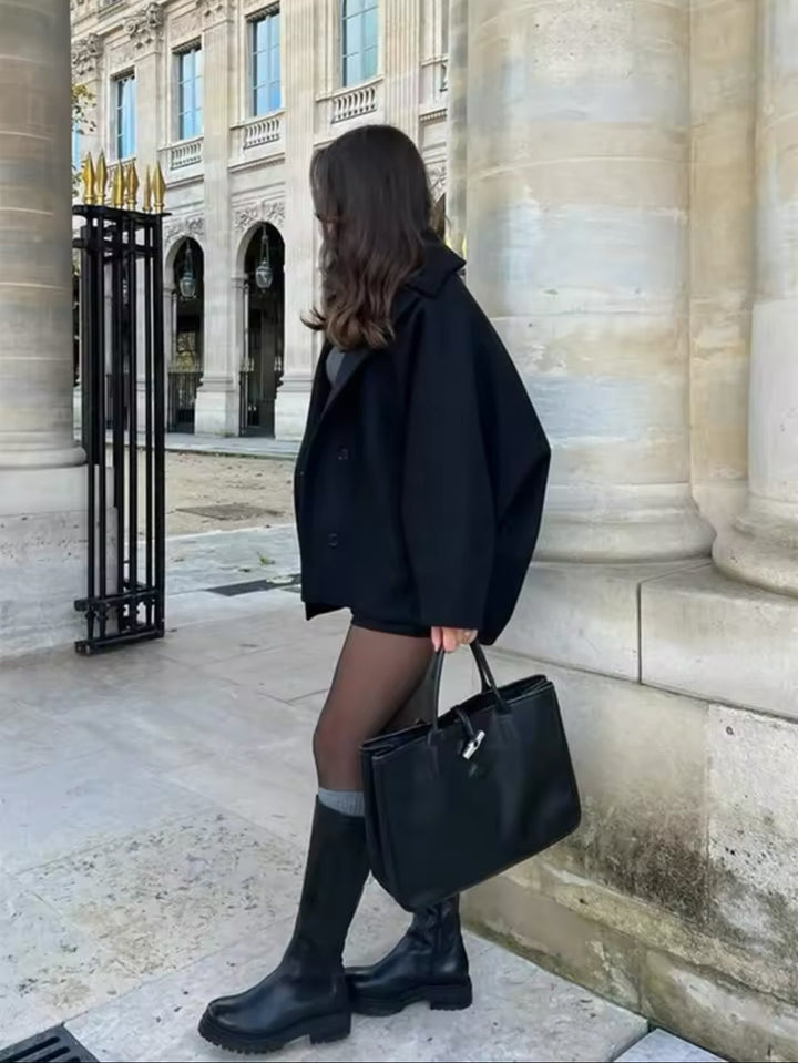 KELLY | ÜBERGROSSER WOLLMANTEL