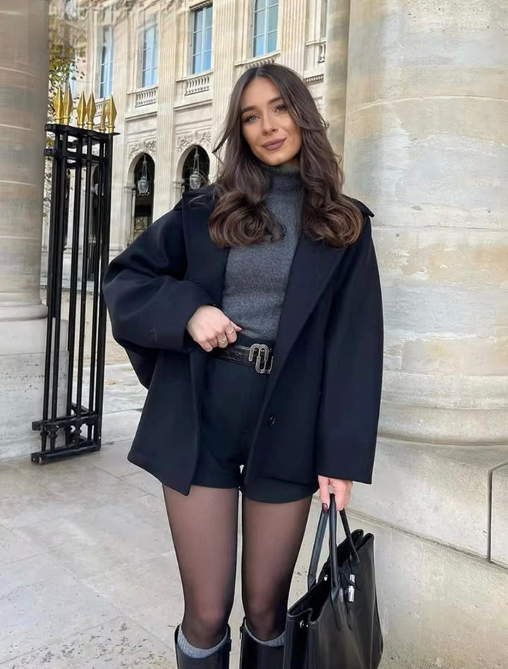 KELLY | ÜBERGROSSER WOLLMANTEL