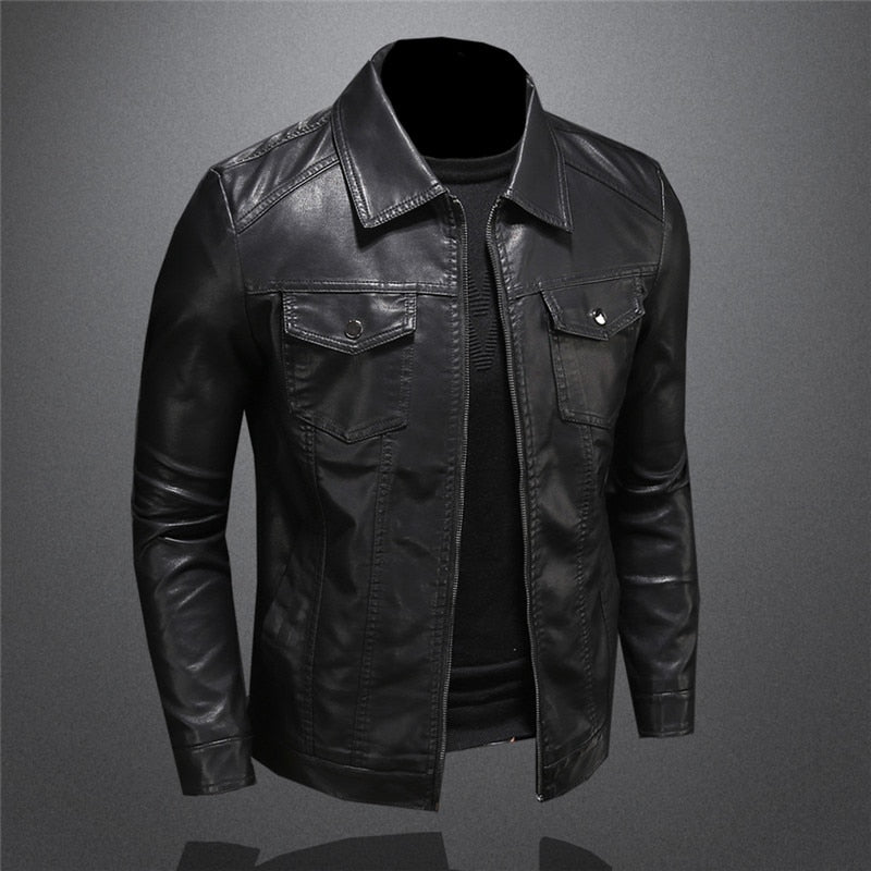 Marcel | Leder jacke