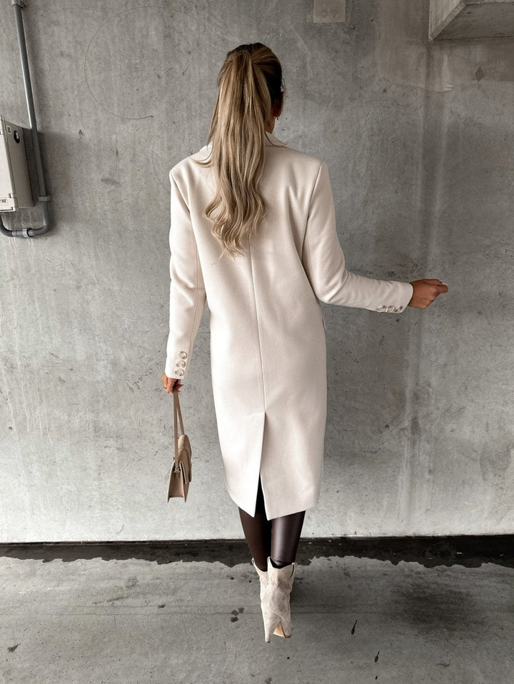 Martina | Kuscheliger langer Mantel