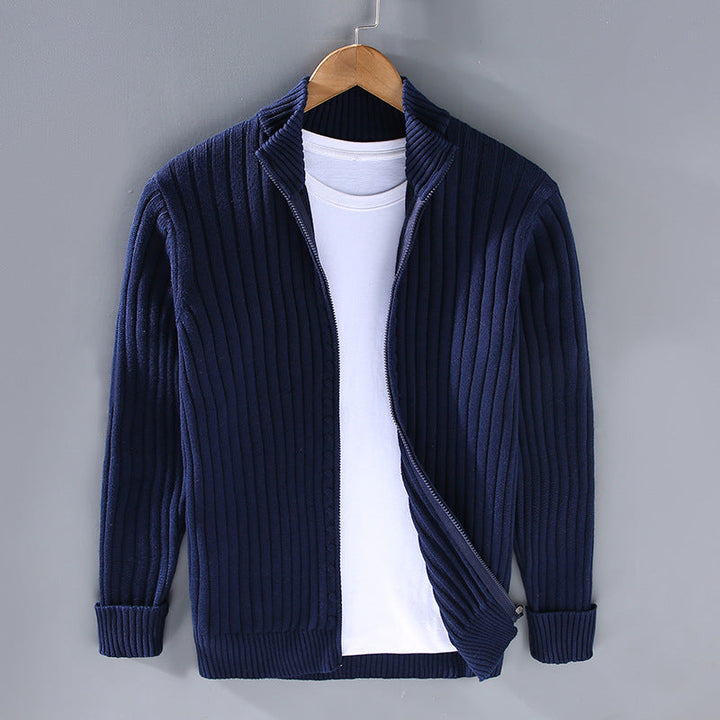 Bernhard | Rippenstrickjacke