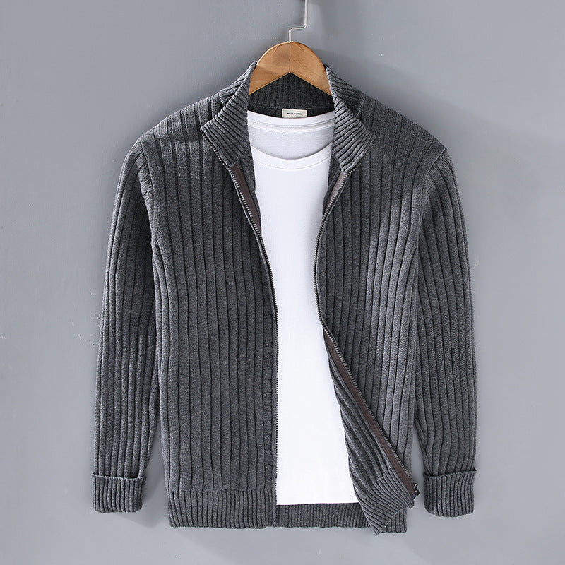 Bernhard | Rippenstrickjacke