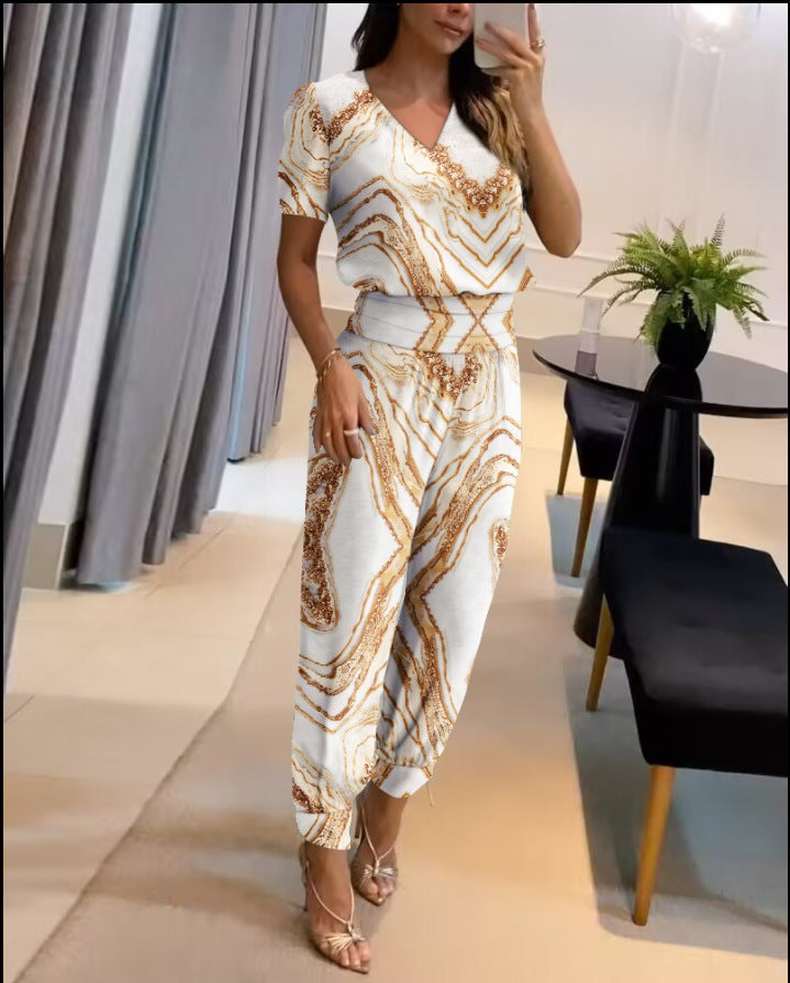 Eva | Lässige Bluse und Hose Set