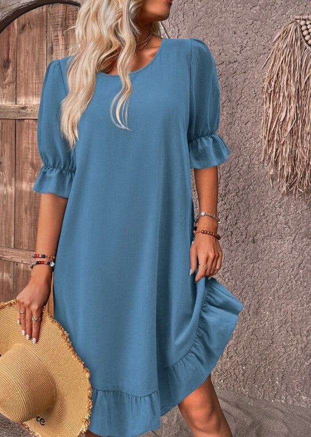 Lina | Kleid mit Rüschen