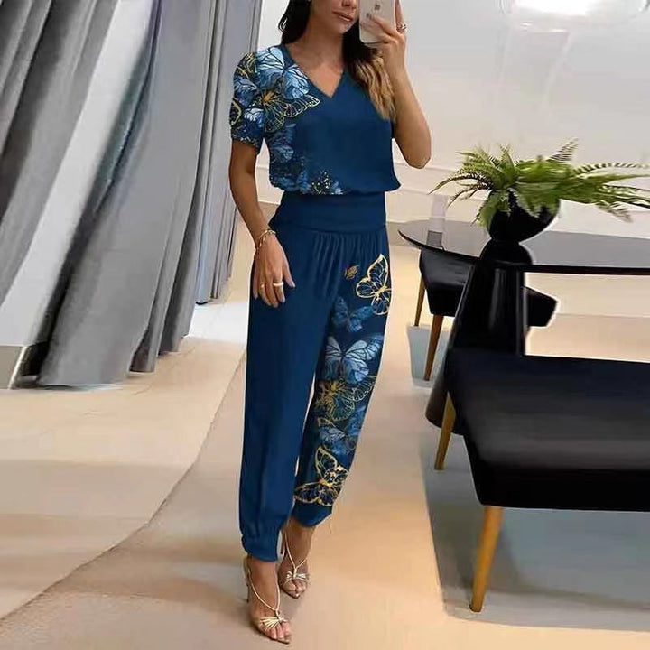 Eva | Lässige Bluse und Hose Set