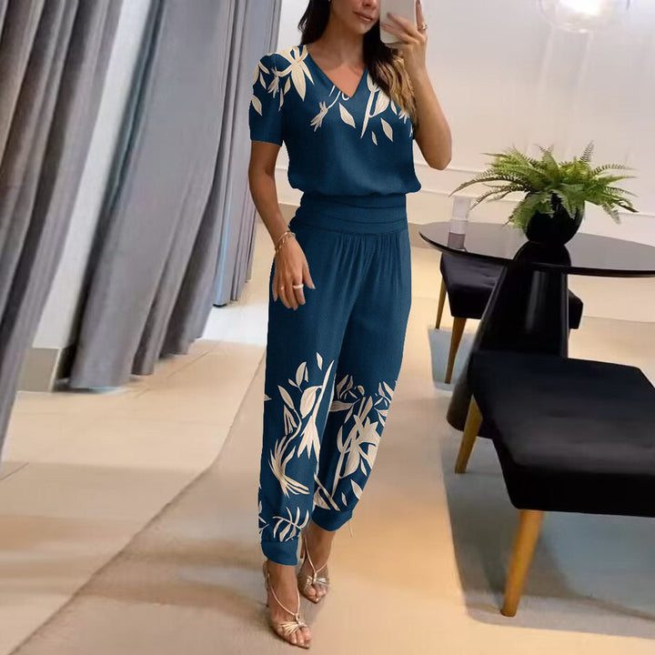 Eva | Lässige Bluse und Hose Set